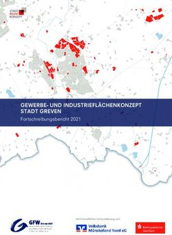GEWERBE- UND INDUSTRIEFLÄCHENKONZEPT STADT GREVEN - Fortschreibungsbericht 2021