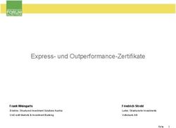 Express- und Outperformance-Zertifikate - Frank Weingarts Direktor, Structured Investment Solutions Austria UniCredit Markets & Investment Banking