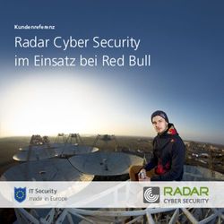 Radar Cyber Security im Einsatz bei Red Bull - IT Security made in Europe