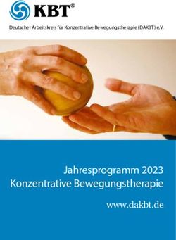 Jahresprogramm 2023 Konzentrative Bewegungstherapie www.dakbt.de - Deutscher Arbeitskreis f&uuml;r Konzentrative Bewegungstherapie (DAKBT) e.V.