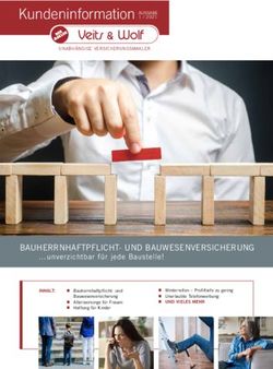 KUNDENINFORMATION AUSGABE