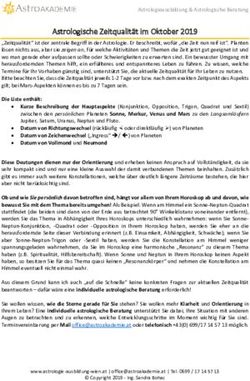 Astrologische Zeitqualit&auml;t im Oktober 2019 - Astroakademie ...
