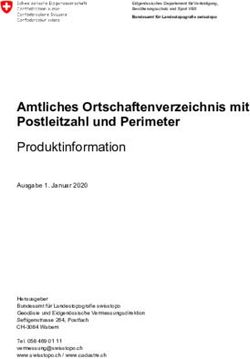 Amtliches Ortschaftenverzeichnis mit Postleitzahl und Perimeter