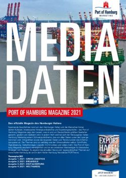 PORT OF HAMBURG MAGAZINE 2021 - Das offizielle Magazin des Hamburger Hafens