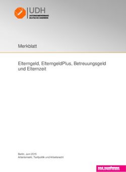 Merkblatt Elterngeld, ElterngeldPlus, Betreuungsgeld und Elternzeit