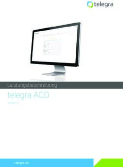 Telegra ACD Leistungsbeschreibung - Version 1.2