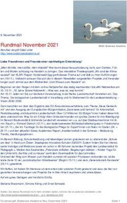 Rundmail November 2021 - November 2021 - Bodensee Akademie