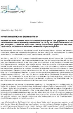 Neuer Standort f&uuml;r die Stadtbibliothek - Wipperf&uuml;rth, den 10.03.2021 - Wipper ...