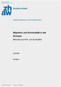 Soziale Arbeit Migration und Kriminalit&auml;t in der Schweiz - Befunde aus Hell- und Dunkelfeld