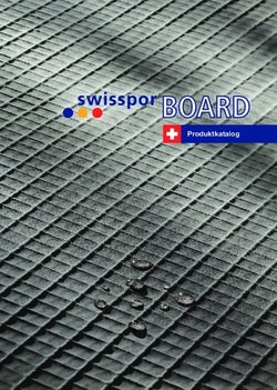 BOARD Produktkatalog - Swisspor