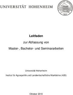 Leitfaden zur Abfassung von Master-, Bachelor- und Seminararbeiten - Universit&auml;t Hohenheim - Universit&auml;t ...