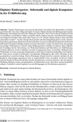 Digitaler Kindergarten - Informatik und digitale Kompetenz in der Fr&uuml;hf&ouml;rderung - GI-DL