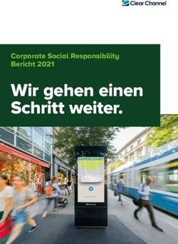 Wir gehen einen Schritt weiter - Corporate Social Responsibility Bericht 2021 - Clear Channel Schweiz