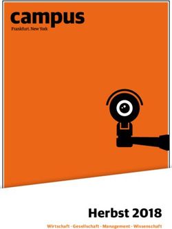 Herbst 2018 Wirtschaft Gesellschaft Management Wissenschaft - Campus Verlag