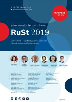 RUST 2019 JAHRESFORUM F&Uuml;R RECHT UND STEUERN - 18. OKTOBER 2019 RUST AM NEUSIEDLER SEE - BUSINESS CIRCLE