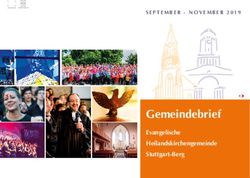 Gemeindebrief Evangelische Heilandskirchengemeinde Stuttgart-Berg - Heilandskirche Stuttgart