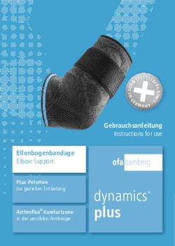 Dynamics plus Gebrauchsanleitung - Ofa24.de