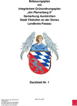 Bebauungsplan mit integriertem Gr&uuml;nordnungsplan "Am Pfarrerberg II" Gemarkung Aunkirchen Stadt Vilshofen an der Donau Landkreis Passau - Deckblatt ...
