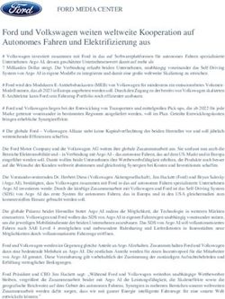 Ford und Volkswagen weiten weltweite Kooperation auf Autonomes Fahren und Elektrifizierung aus