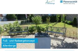 Fu&szlig;- und Radwegekonzept Altenberge - Endbericht