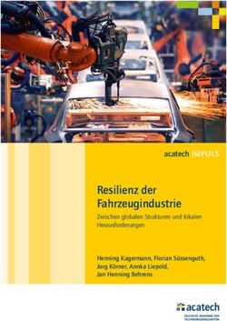 Resilienz der Fahrzeugindustrie - Zwischen globalen Strukturen und lokalen Herausforderungen - Acatech