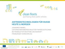 ANTRIEBSTECHNOLOGIEN FÜR BUSSE HEUTE & MORGEN - JOHANNES WAIBEL UNTERNEHMENSBEREICHSLEITER FAHRZEUGTECHNIK BETRIEBSLEITER BOSTRAB UND BOKRAFT ...