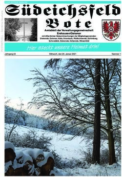 Hier steckt unsere Heimat drin! - LINUS WITTICH Medien KG S&uuml;deichsfeld - Geismar/Eichsfeld