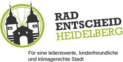 F&uuml;r eine lebenswerte, kinderfreundliche und klimagerechte Stadt