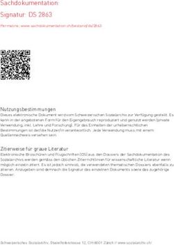 Sachdokumentation: Signatur: DS 2863