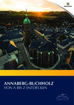 ANNABERG-BUCHHOLZ VON A BIS Z ENTDECKEN