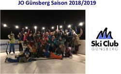 JO G&uuml;nsberg Saison 2018/2019 - Skiclub-G&uuml;nsberg
