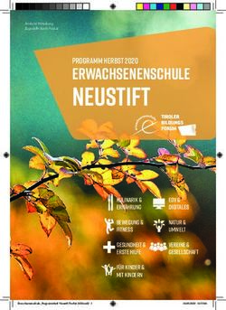 Neustift erwachsenenschule - programm Herbst 2020 - Tiroler Bildungsforum