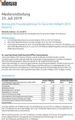 MEDIENMITTEILUNG 23. JULI 2019 - GLOBENEWSWIRE OFFICES