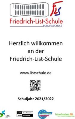 Herzlich willkommen an der Friedrich-List-Schule - Schuljahr 2021/2022 www.listschule.de