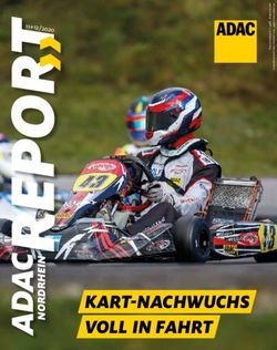 KART-NACHWUCHS VOLL IN FAHRT - 11+12/2020 - ADAC Nordrhein ...