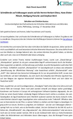 Schm&auml;hrede auf Volkswagen sowie auf die Herren Herbert Diess, Hans-Dieter P&ouml;tsch, Wolfgang Porsche und Stephan Weil