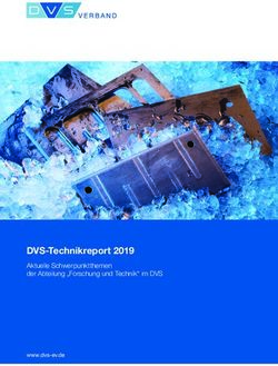 DVS-Technikreport 2019 - Aktuelle Schwerpunktthemen der Abteilung "Forschung und Technik" im DVS