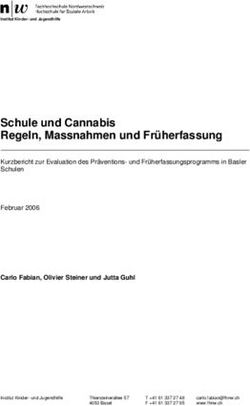 Schule und Cannabis Regeln, Massnahmen und Fr&uuml;herfassung