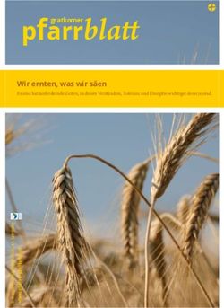 Pfarr blatt Wir ernten, was wir s&auml;en - Es sind herausfordernde Zeiten, in denen Verst&auml;ndnis, Toleranz und Disziplin wichtiger denn je sind ...