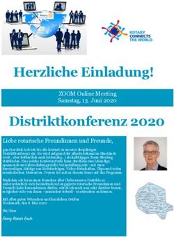 Herzliche Einladung! ZOOM Online Meeting Samstag, 13. Juni 2020 - Rotary