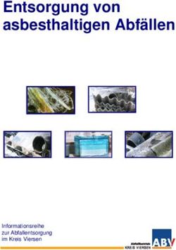 Entsorgung von asbesthaltigen Abf&auml;llen - Informationsreihe zur Abfallentsorgung im Kreis Viersen