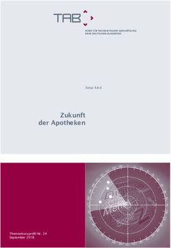 Zukunft der Apotheken - B&uuml;ro f&uuml;r Technikfolgenabsch&auml;tzung ...