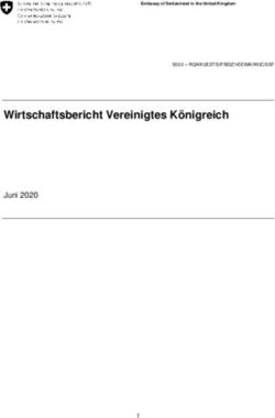 Wirtschaftsbericht Vereinigtes K&ouml;nigreich - Juni 2020 - Switzerland Global Enterprise
