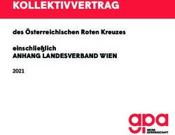 KOLLEKTIVVERTRAG des Österreichischen Roten Kreuzes einschließlich - ANHANG LANDESVERBAND WIEN