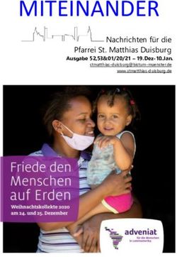 MITEINANDER Nachrichten f&uuml;r die Pfarrei St. Matthias Duisburg