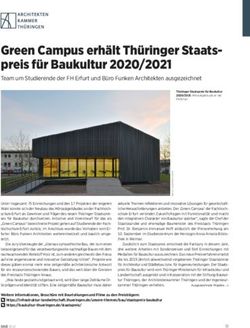 Green Campus erh&auml;lt Th&uuml;ringer Staats preis f&uuml;r Baukultur 2020/2021