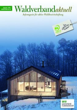 Waldverbandaktuell Infomagazin für aktive Waldbewirtschaftung - Ausgabe 1/2021 waldverband-noe.at - Waldverband NÖ