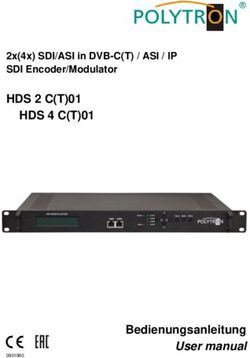 HDS 2 C(T)01 HDS 4 C(T)01 - Bedienungsanleitung User manual - SAT-Shop Heilbronn