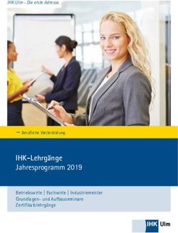 IHK-Lehrgänge Jahresprogramm 2019 - IHK Ulm - Die erste Adresse - IHK24