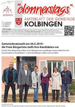 Gemeinderatswahl am 26.5.2019 - die Freie B&uuml;rgerliste stellt ihre Kandidaten vor - die Freie B&uuml;rgerliste stellt ihre ...